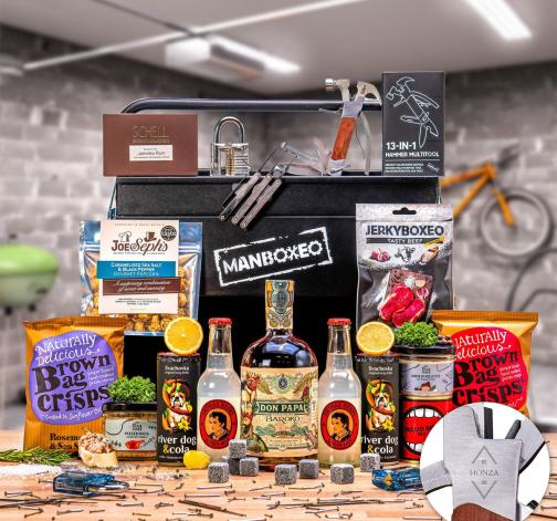 Toolboxeo s Don Papa Baroko + Multitool s gravírováním